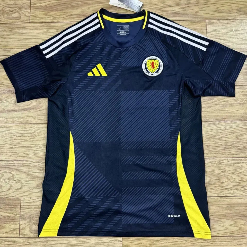 2024/25 Scotland Home Fans Soccer Jersey Detail 3