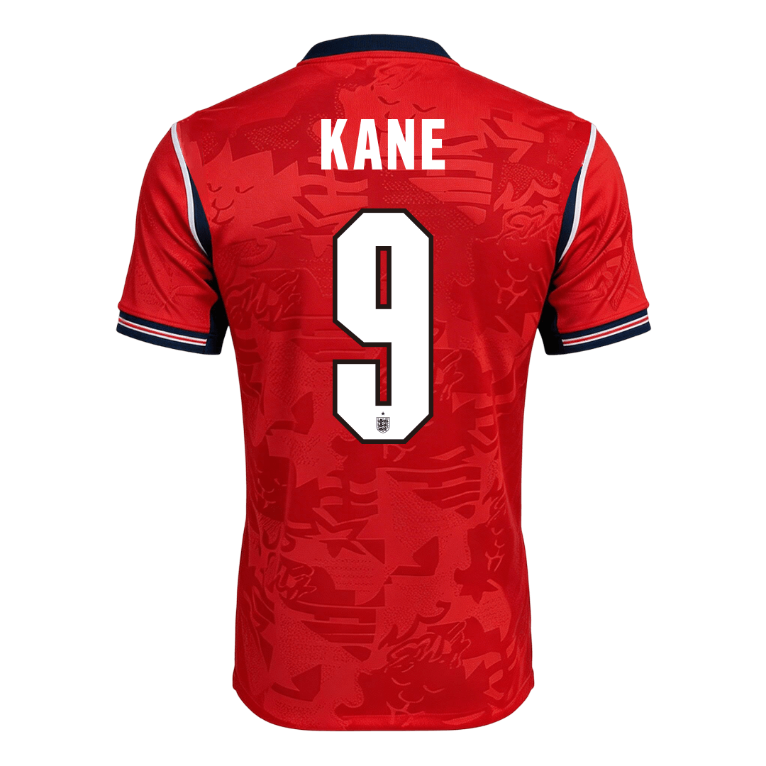 KANE #9 England Away Soccer Jersey World Cup 2026 Red Back