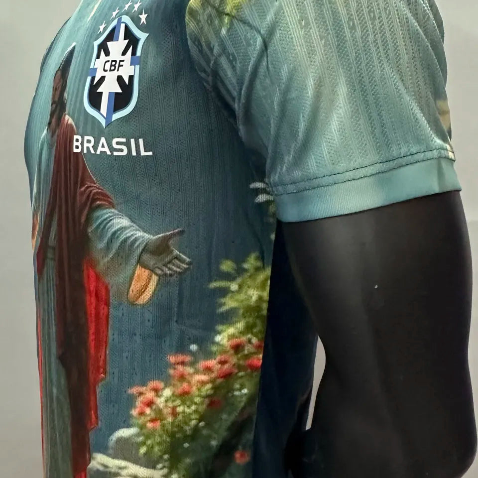 2025/26 Brazil Special Edition Player Version Jersey Detail 1