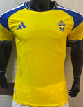 2026/27 Sweden Home Yellow Player Version Soccer Jersey Front