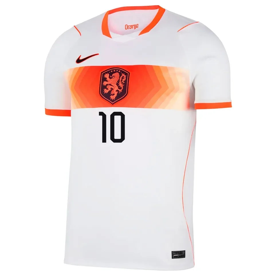 2026/27 NL Away White Fans Soccer Jersey Detail 4