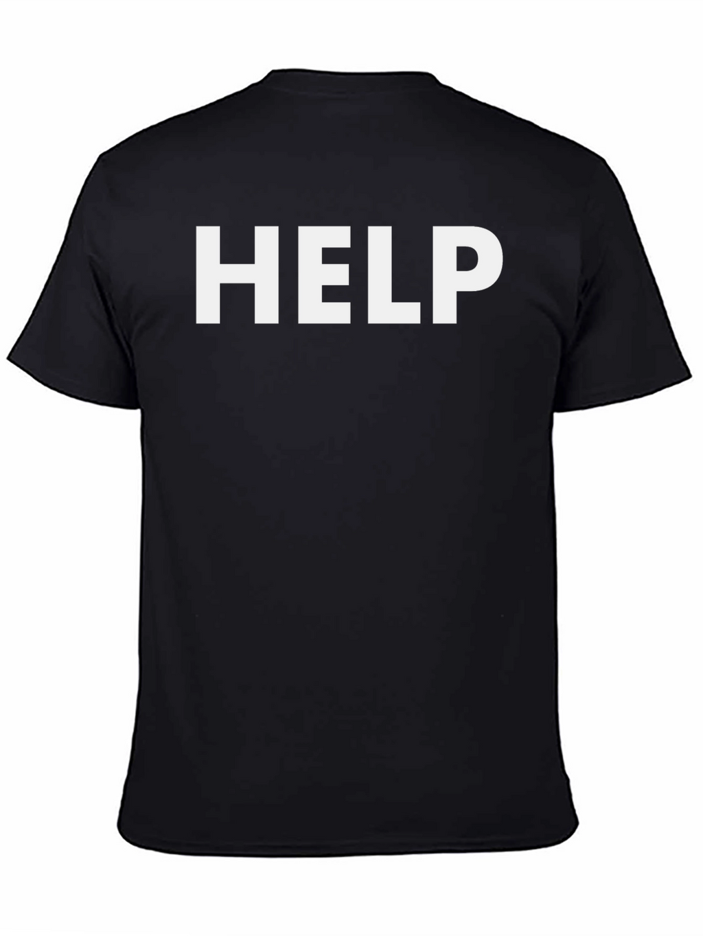 HELP Graphic Tee - Bold Statement T-Shirt