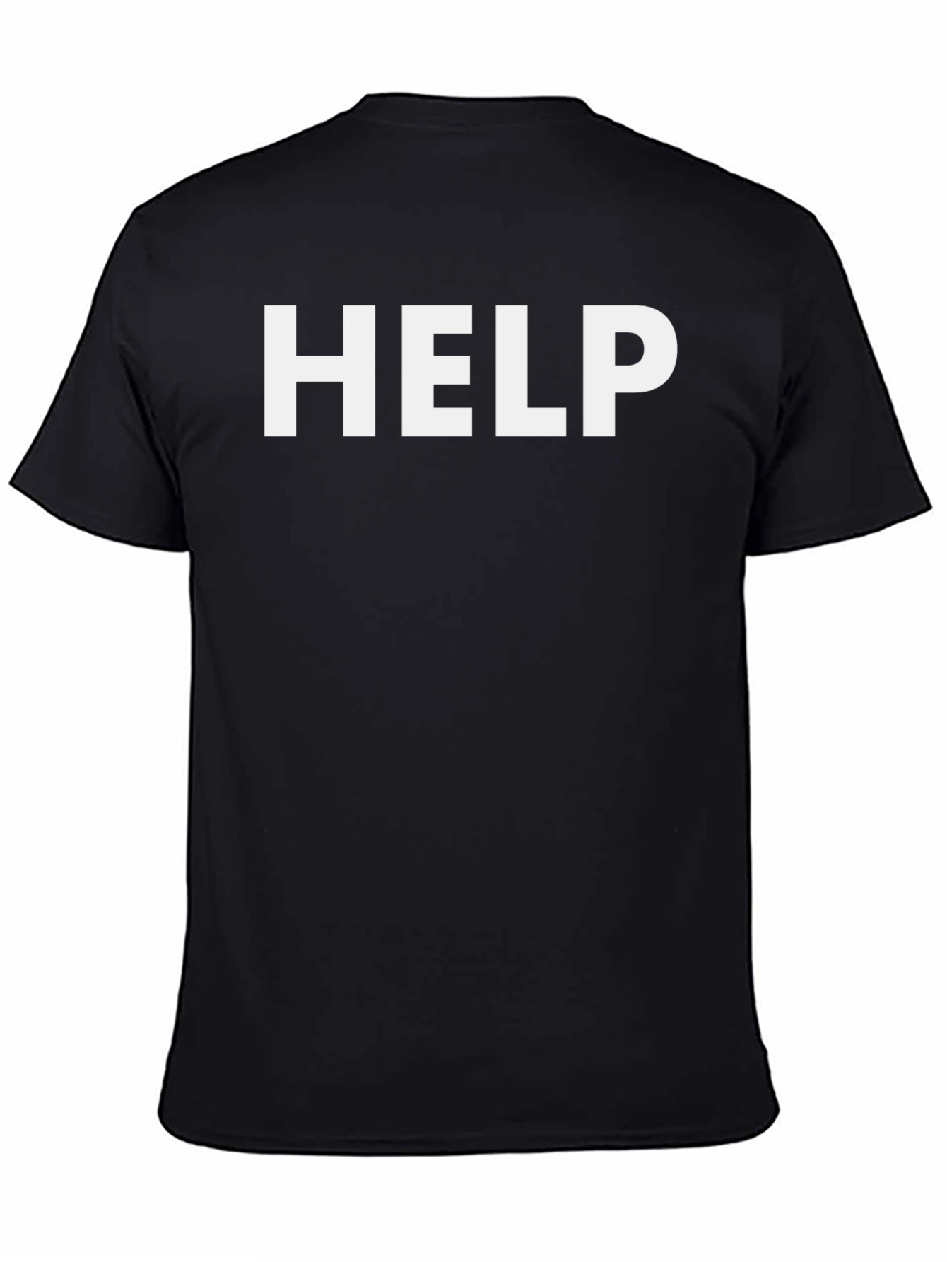 HELP Graphic Tee - Bold Statement T-Shirt