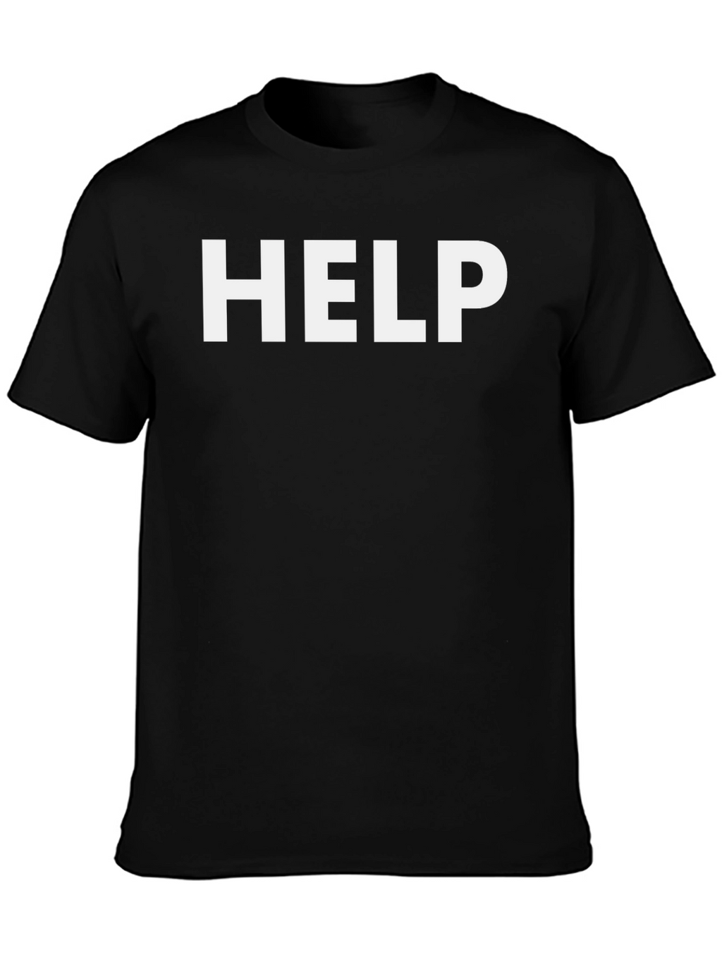 HELP Graphic Tee - Bold Statement T-Shirt