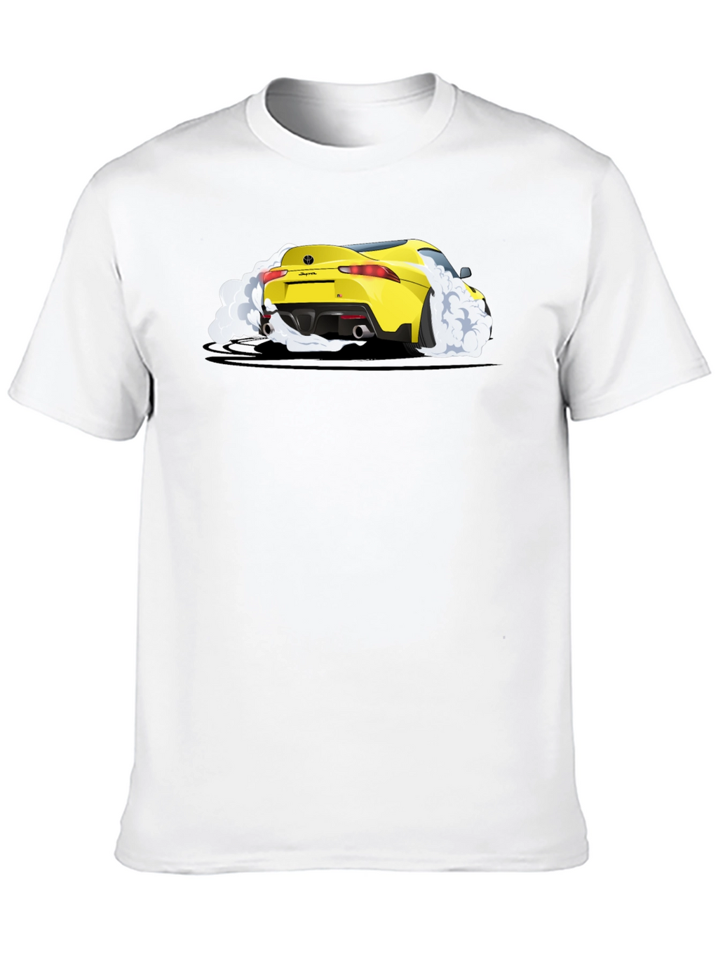Yellow Supra Car T-Shirt