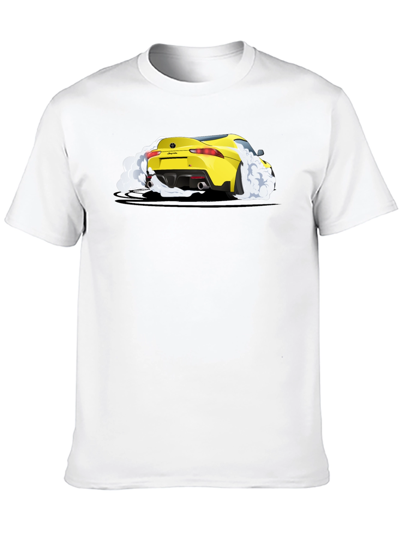 Yellow Supra Car T-Shirt