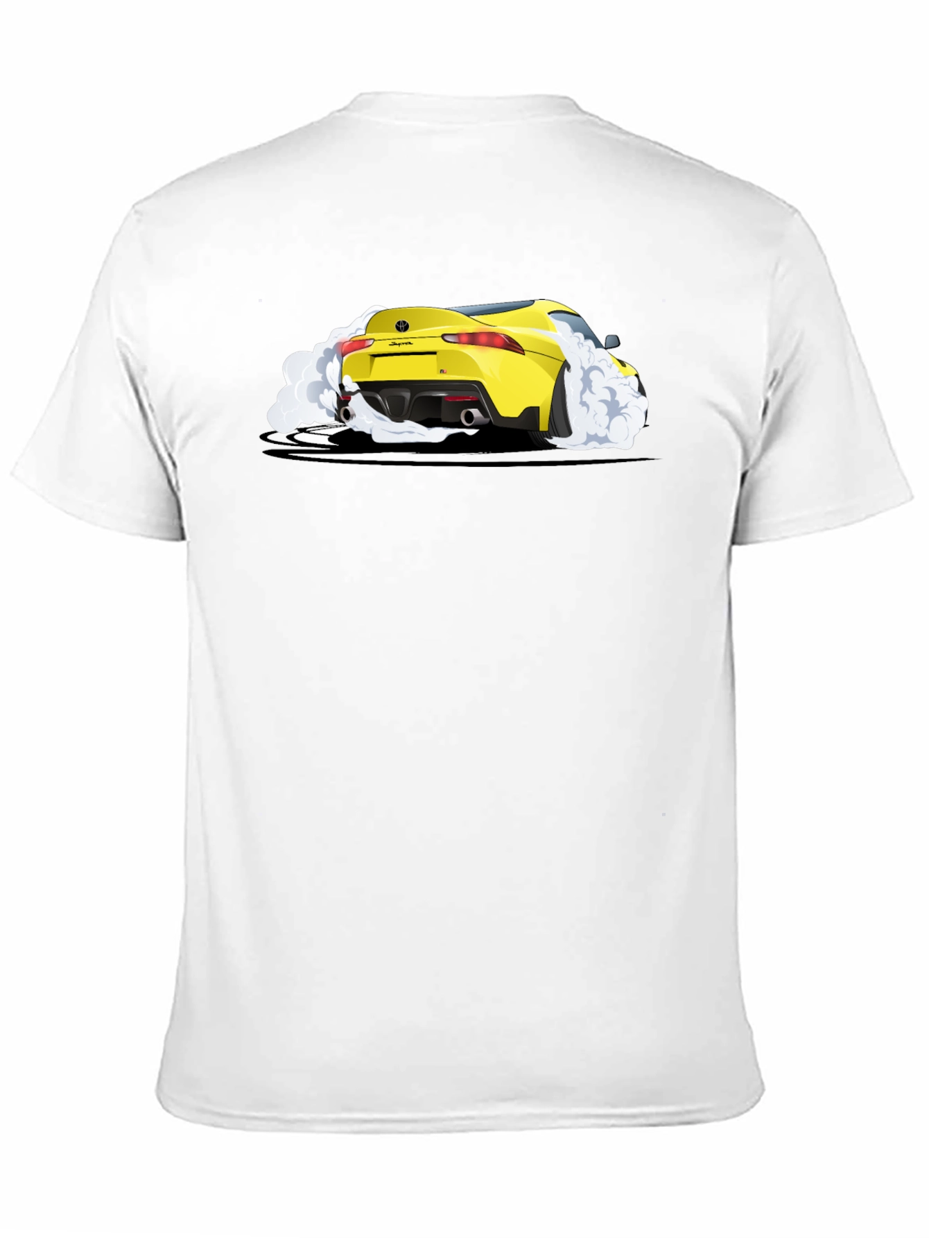 Yellow Supra Car T-Shirt
