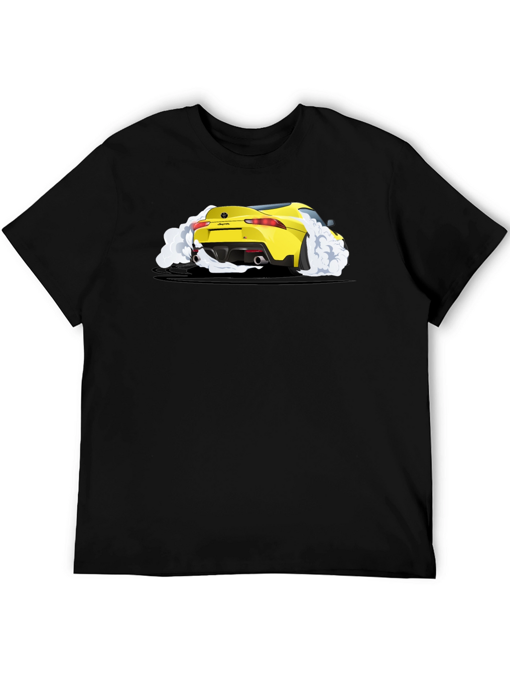 Yellow Supra Car T-Shirt