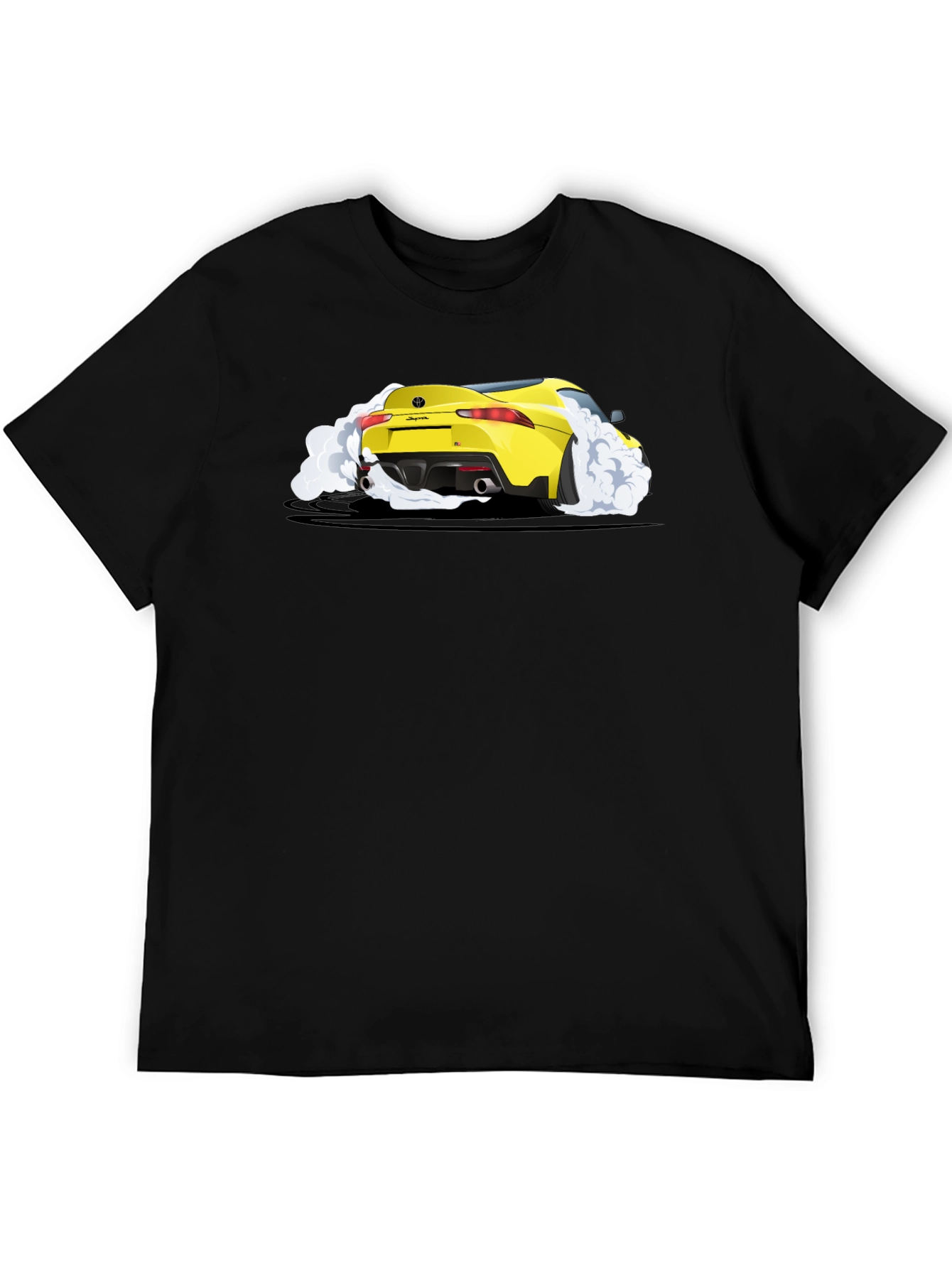 Yellow Supra Car T-Shirt