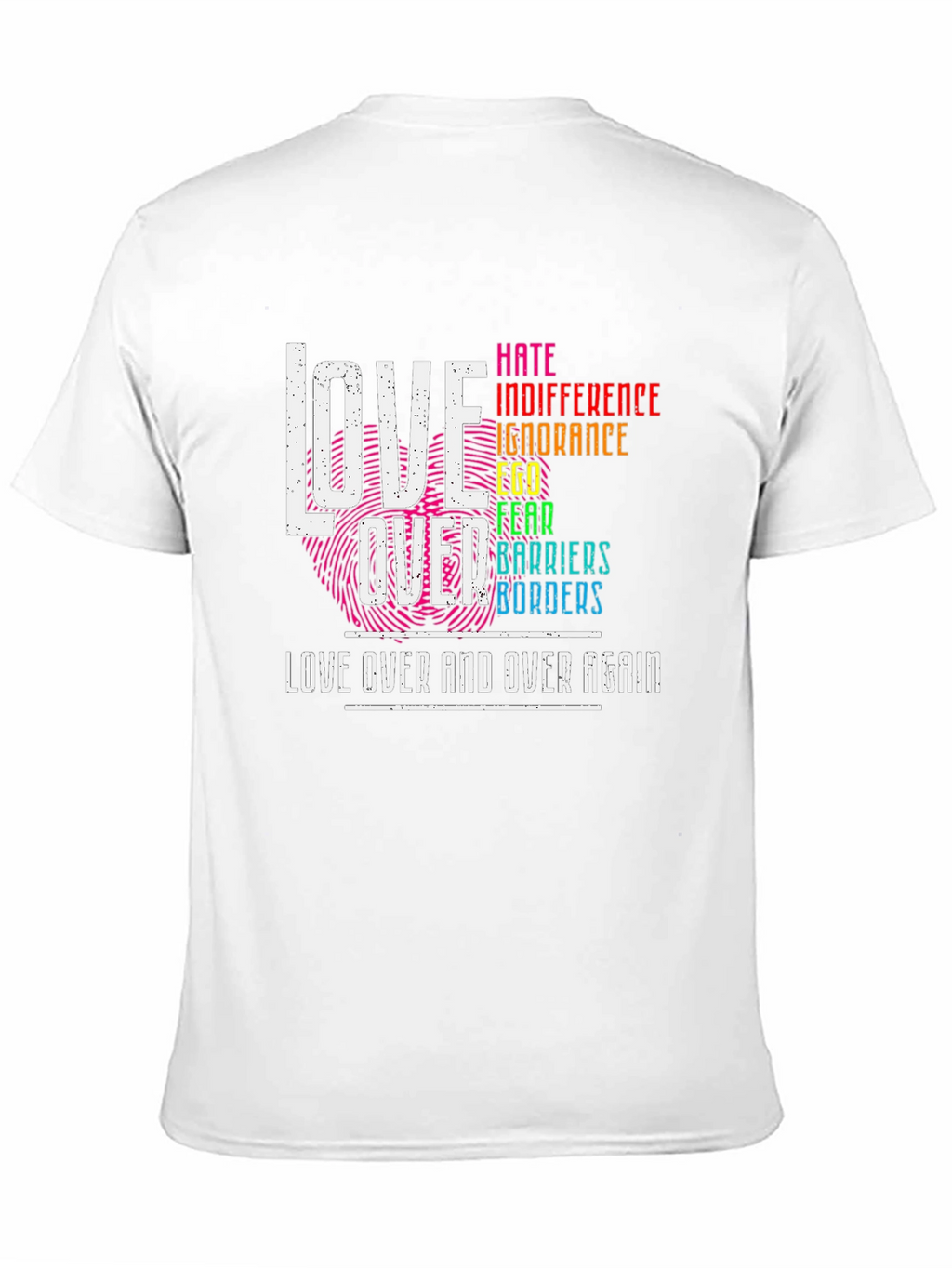 Love Over All Black T-Shirt