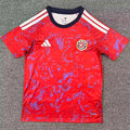 2026/27 Costa Rica Home Red Fans Soccer Jersey Front