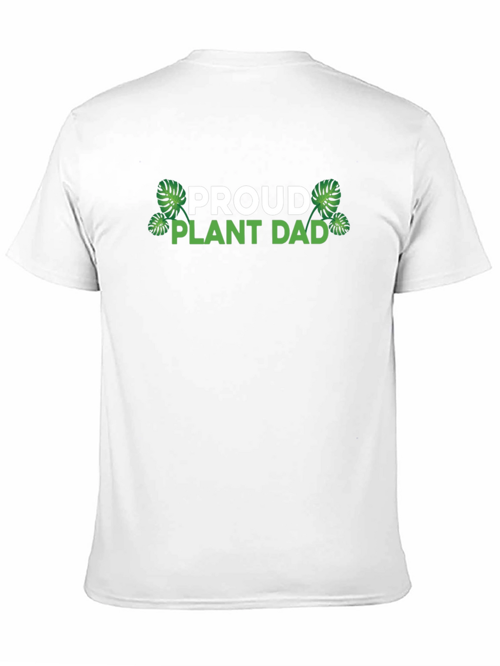 Proud Plant Dad T-Shirt - Black Casual Tee