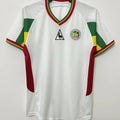 2002 Senegal Away White Retro Soccer Jersey Front