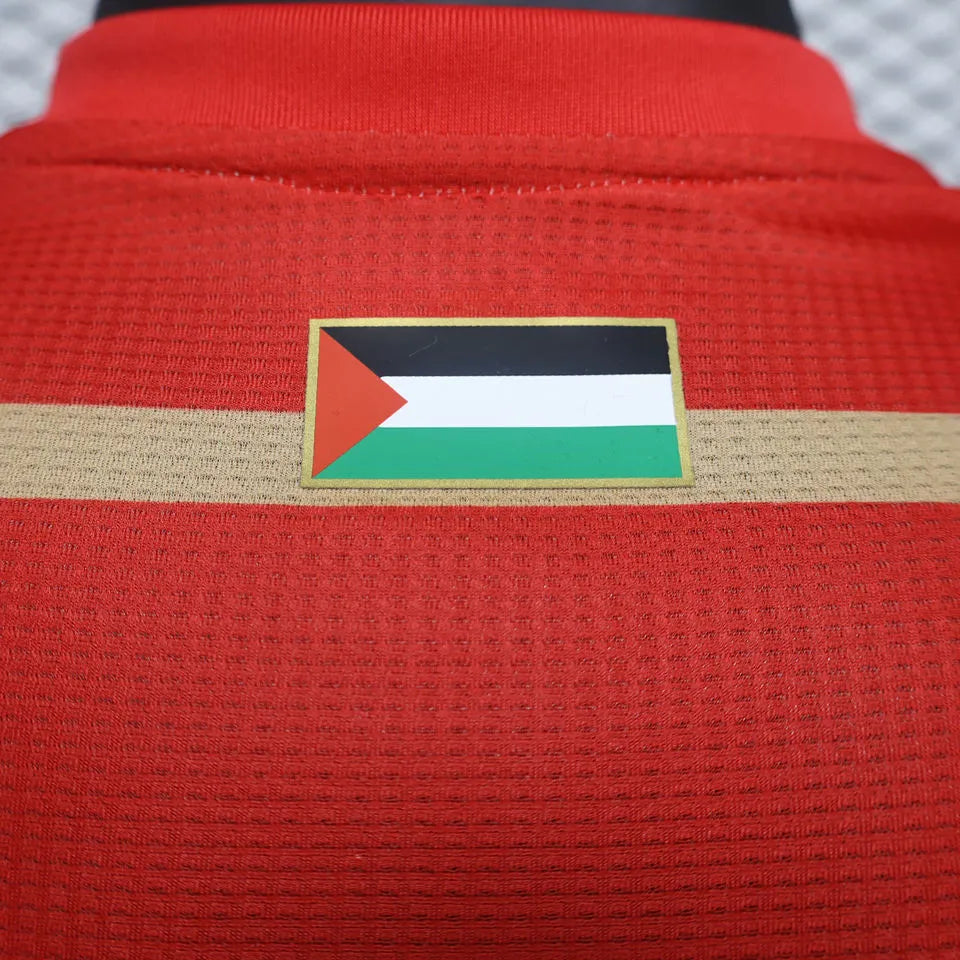 2024 Palestine Player Version Soccer Jersey Detail 1