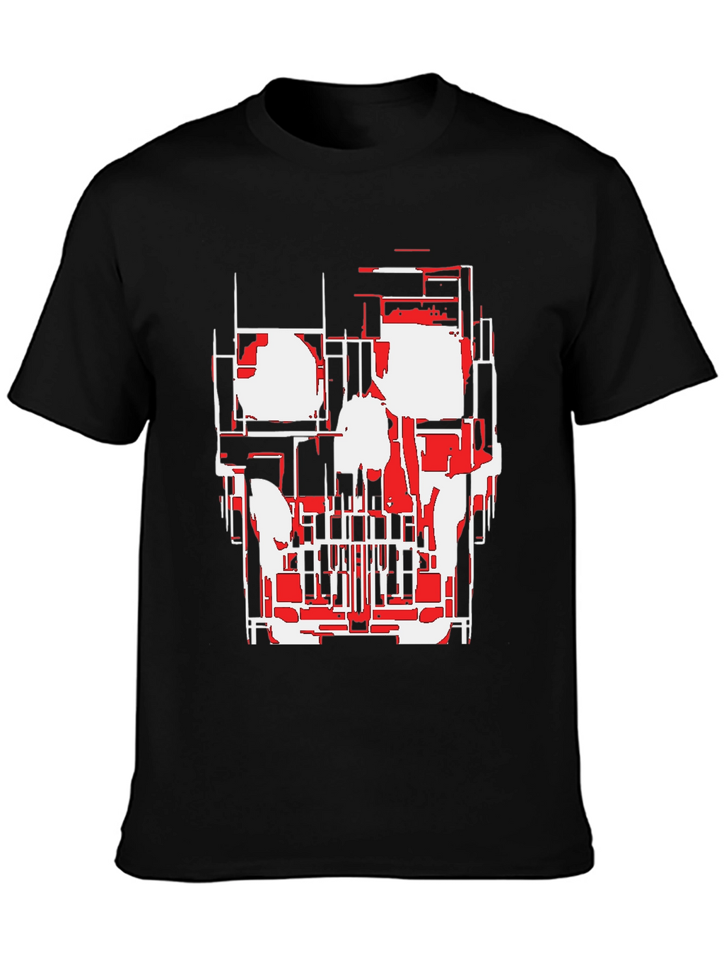 Geometric Skull Graphic Tee