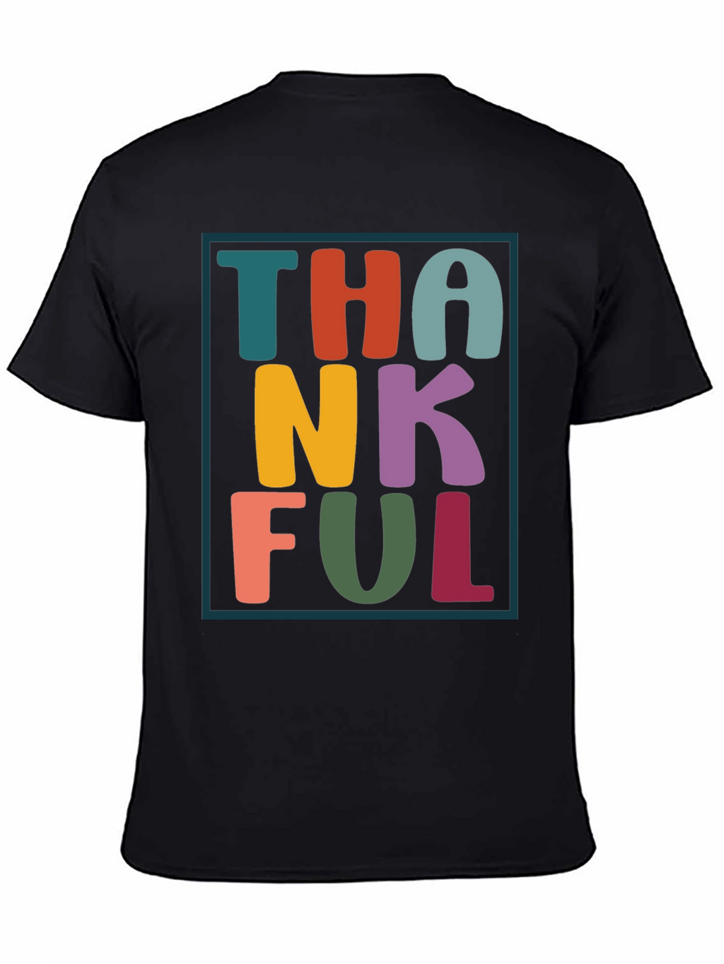 Thankful Graphic Tee - Festive Fall Apparel
