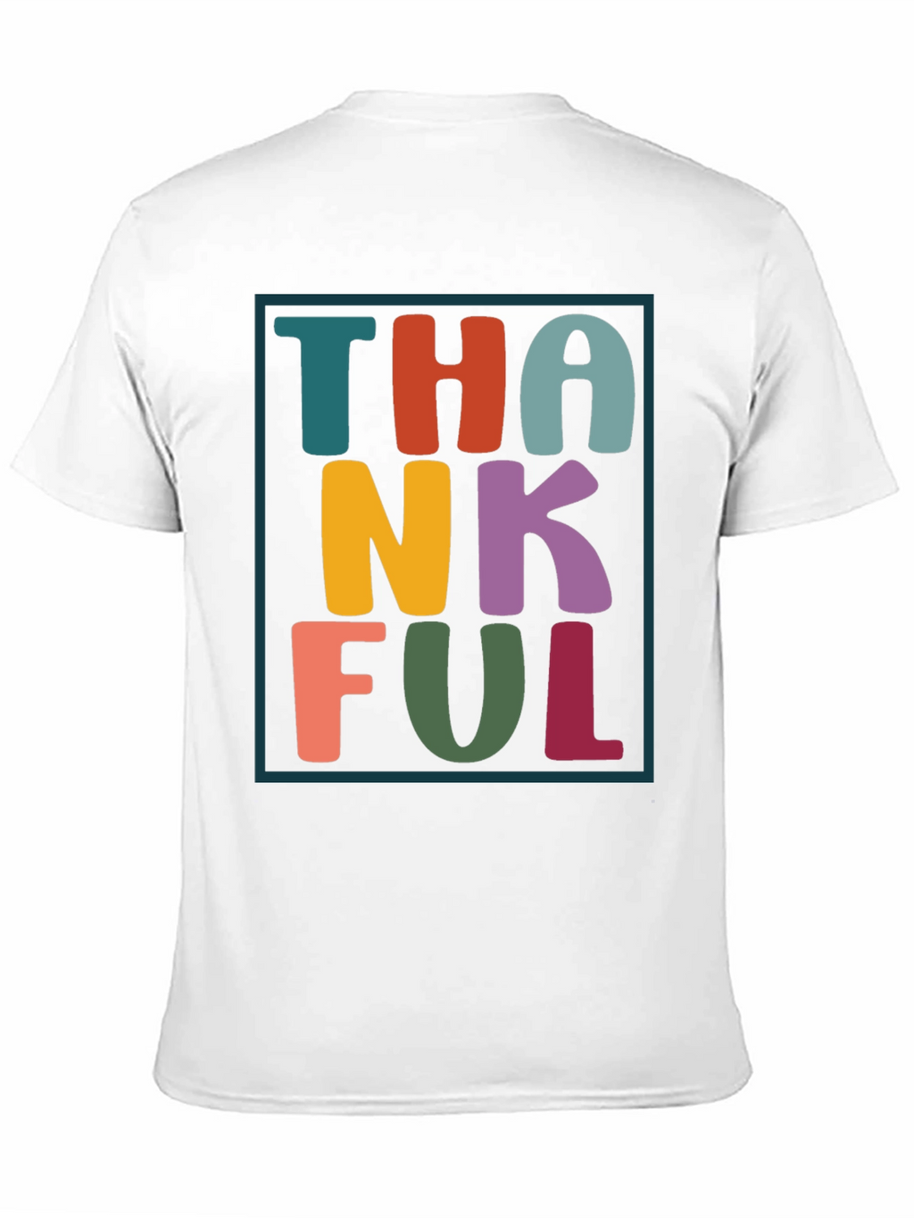 Thankful Graphic Tee - Festive Fall Apparel