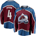 Men's Colorado Avalanche Bowen Byram #4 Maroon Home Breakaway Player Jerseys