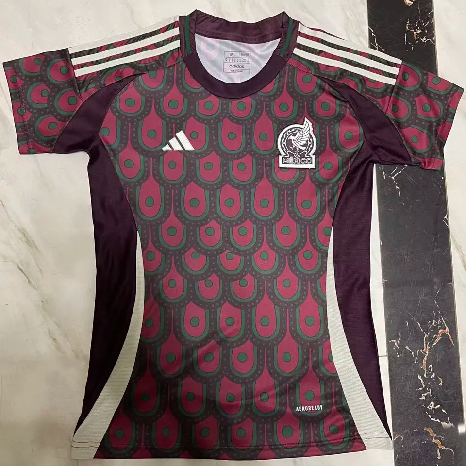 2024/25 Mexico Home Women Soccer Jersey Front