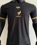 2025 Mexico Black Special Edition México de Oro Player Version Soccer Jersey Front
