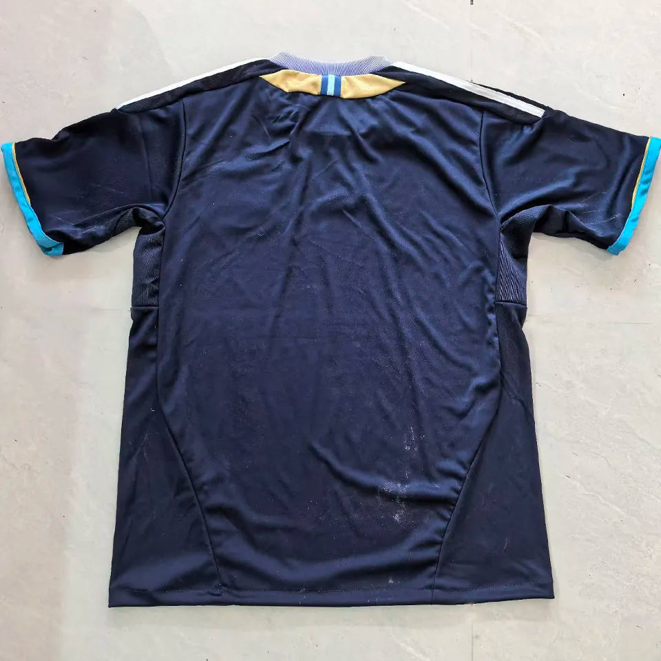2011/2013 Argentina Away Retro Soccer Jersey Back