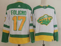 Men's Minnesota Wild Marcus Foligno #17 White Breakaway Player Jerseys