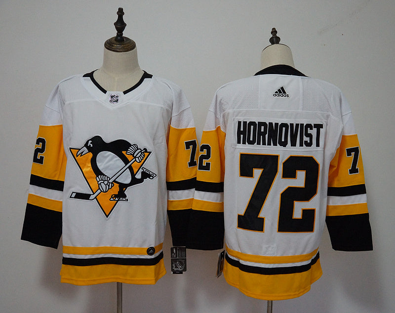 Men's Pittsburgh Penguins Patric Hornqvist #72 White Player Game Jerseys