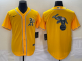 Men's Oakland Athletics Gold Alternate Replica Game Jerseys