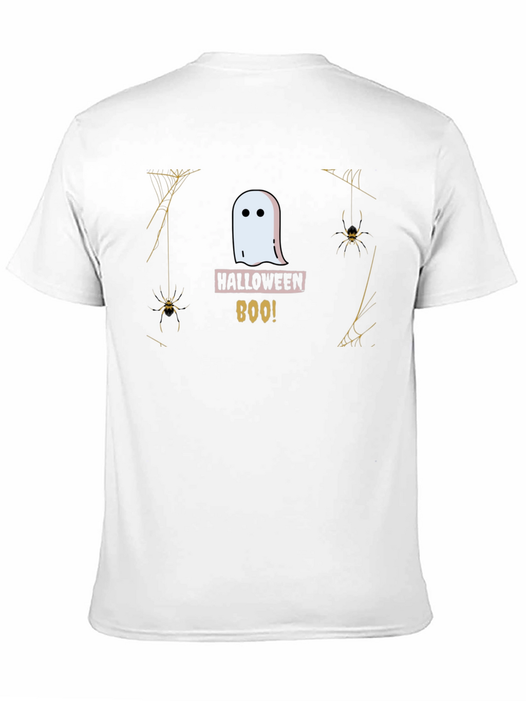 Halloween Ghost Boo! Black T-Shirt