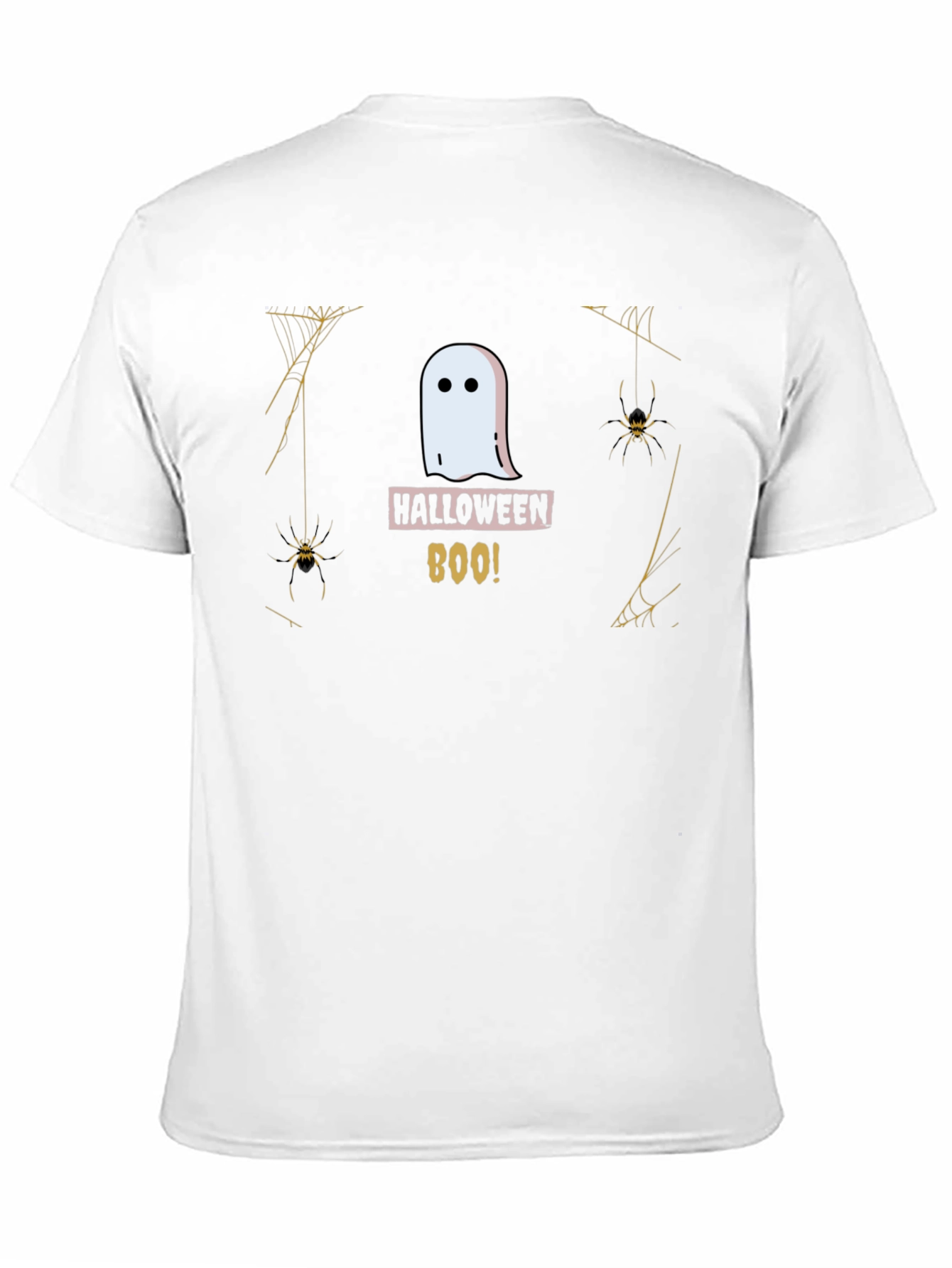 Halloween Ghost Boo! Black T-Shirt