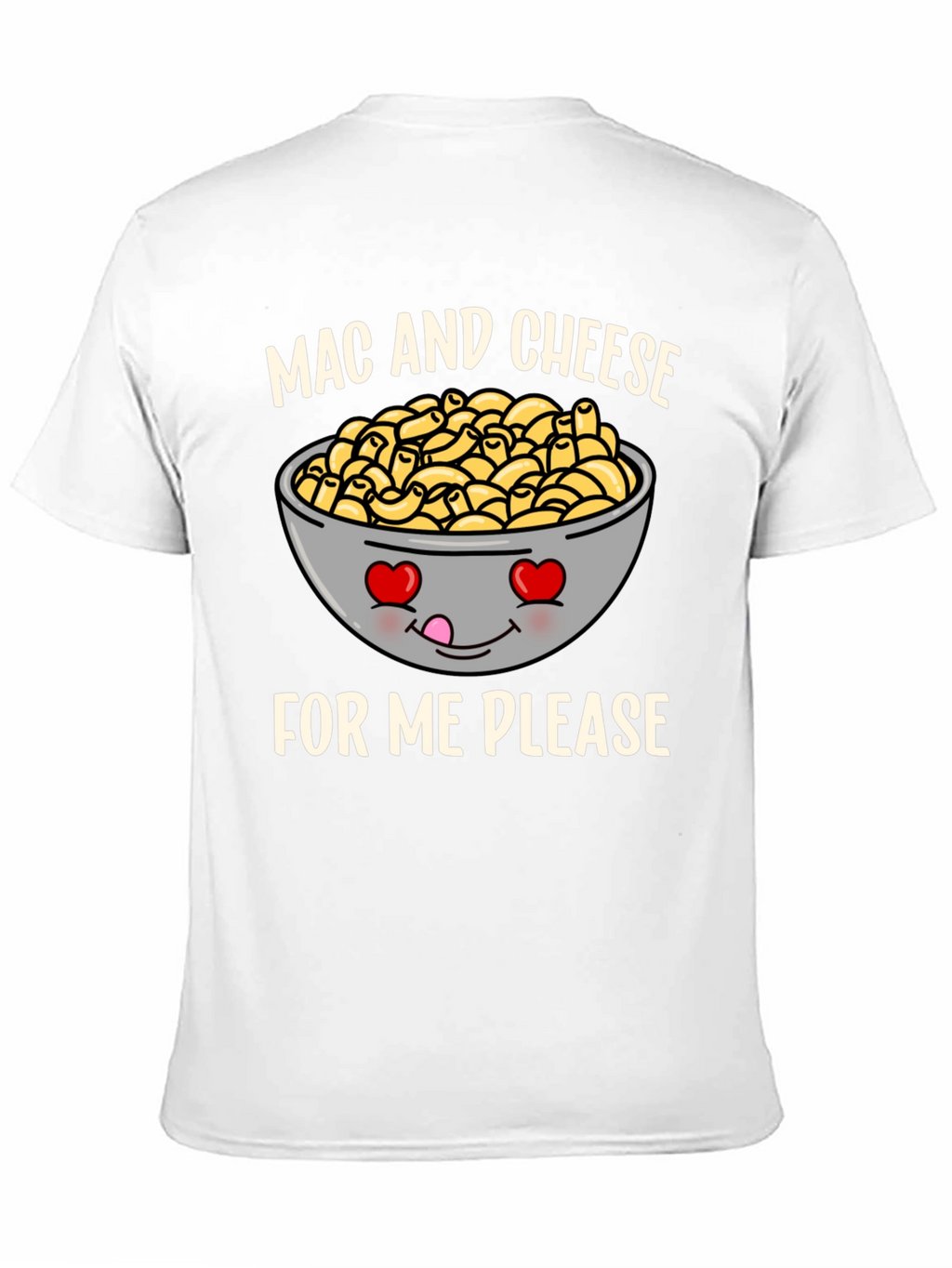 Mac and Cheese Please Funny Graphic T-Shirt