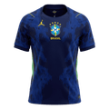 Brazil Away Soccer Jersey World Cup 2026 Navy Front