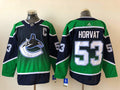 Men's Vancouver Canucks Bo Horvat #53 Black Breakaway Player Jerseys
