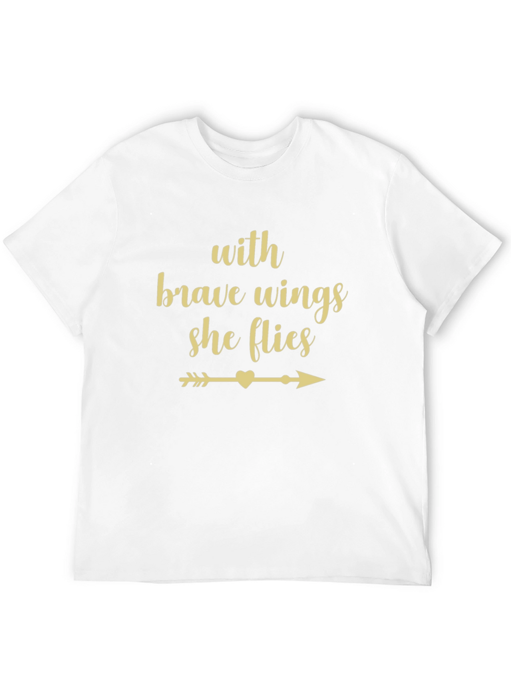 Brave Wings Tee - Inspirational Womens Shirt
