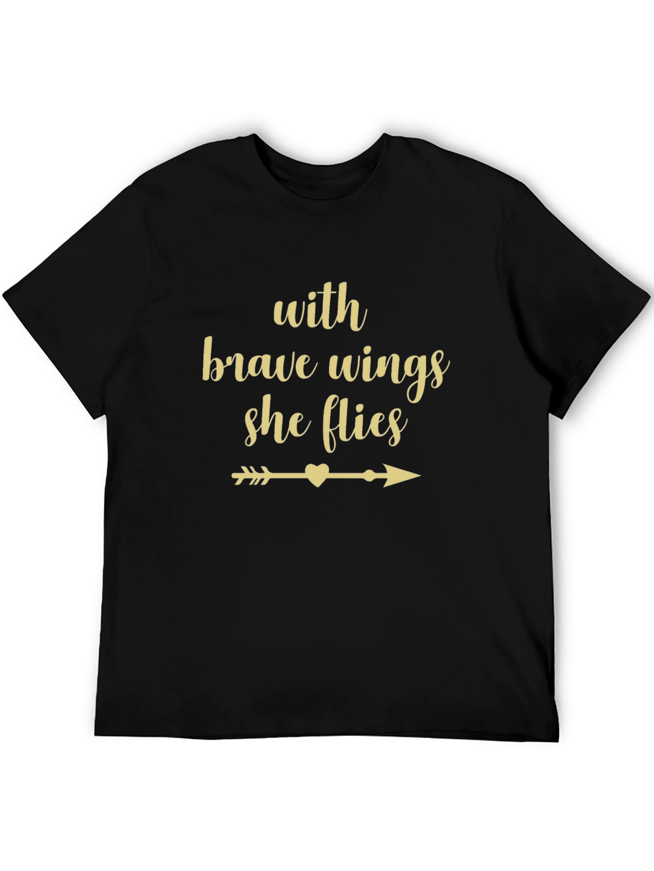 Brave Wings Tee - Inspirational Womens Shirt