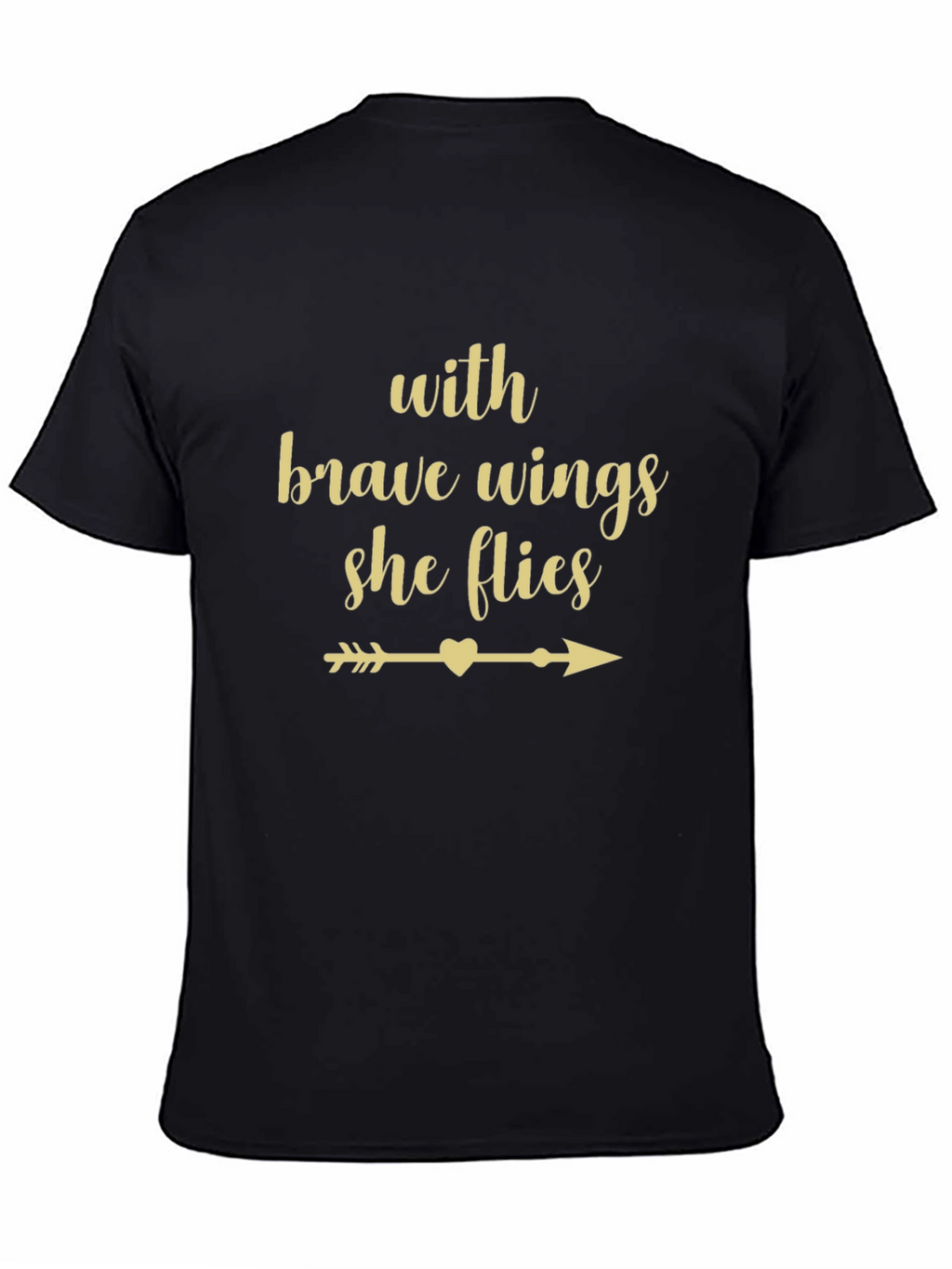 Brave Wings Tee - Inspirational Womens Shirt
