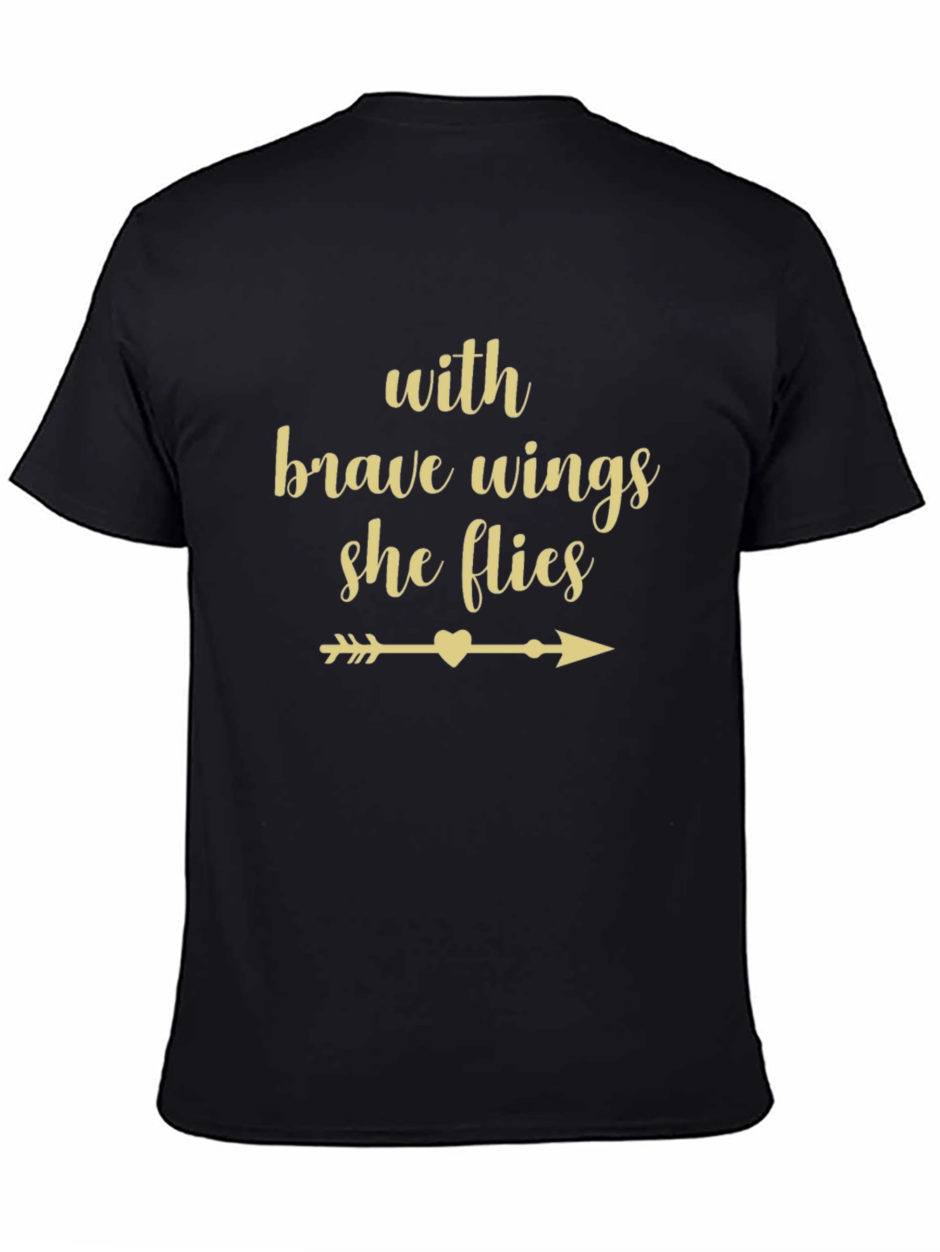 Brave Wings Tee - Inspirational Womens Shirt