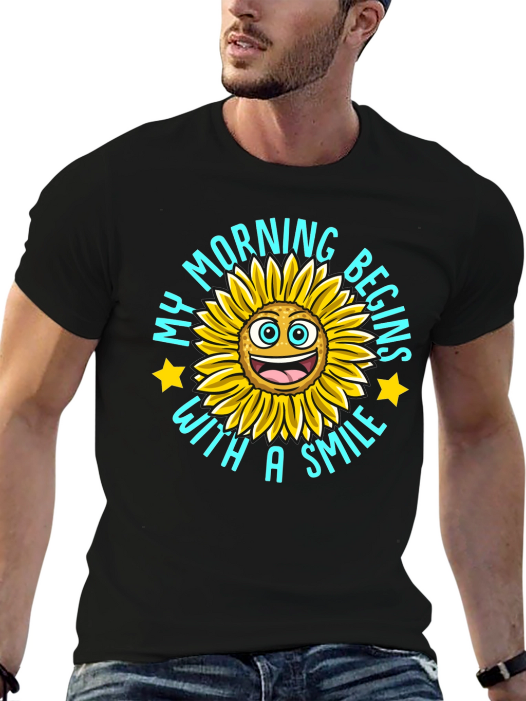 My Morning Begins With a Smile T-Shirt