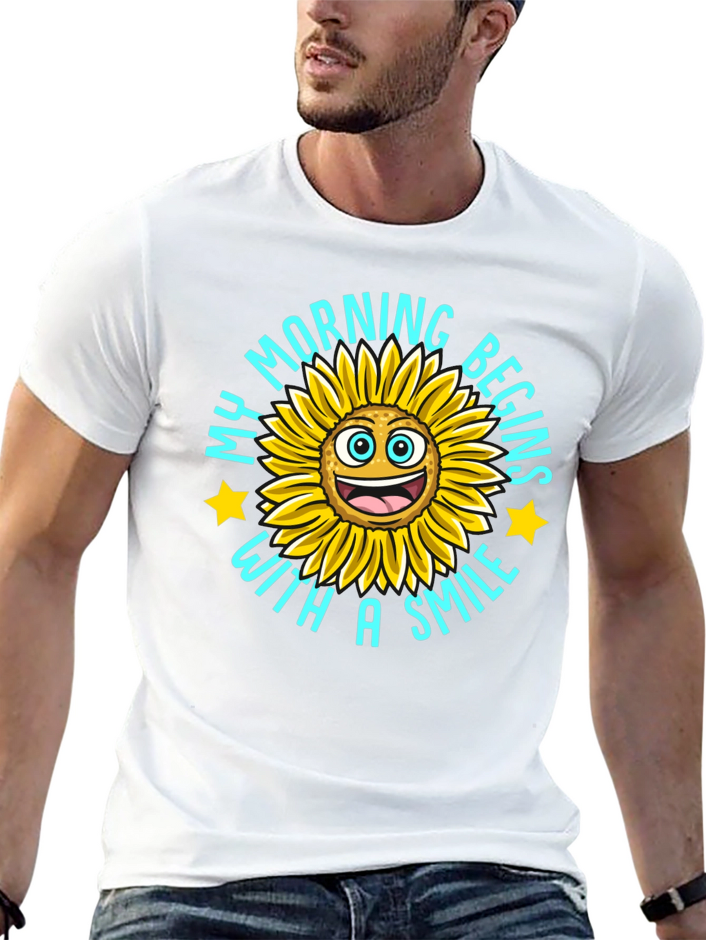 My Morning Begins With a Smile T-Shirt