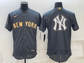 Men's New York Yankees Dark Gray Replica Player Jerseys