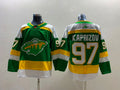 Men's Minnesota Wild Kirill Kaprizov #97 Green Alternate Premier Breakaway Player Jerseys