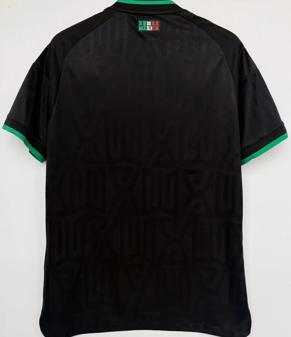 2026/27 Mexico Third Black Player Version Soccer Jersey Detail 1