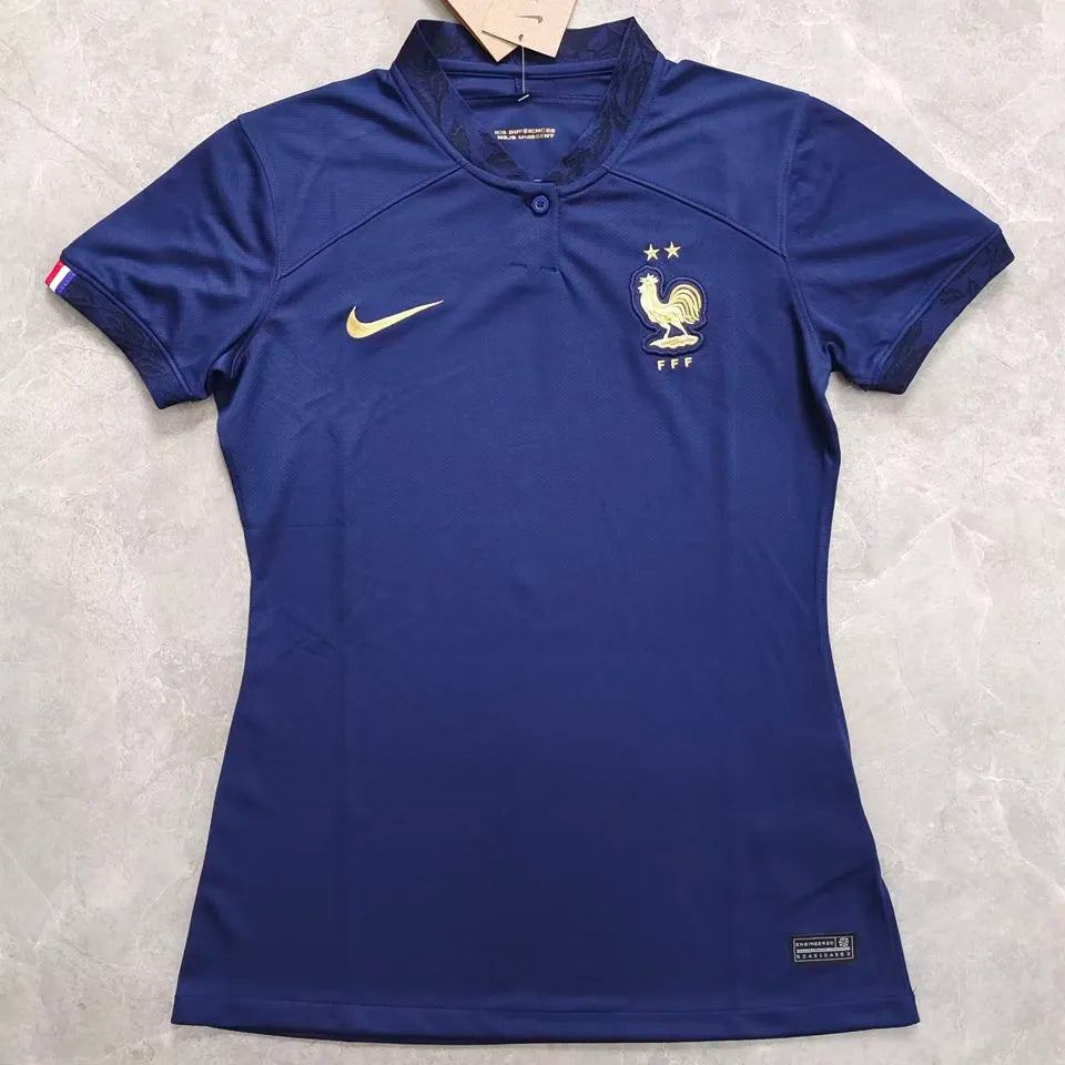 2022/23 France Home Women Soccer Jersey Front