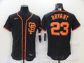 Men's San Francisco Giants Kris Bryant #23 Black Replica Baseball Jerseys