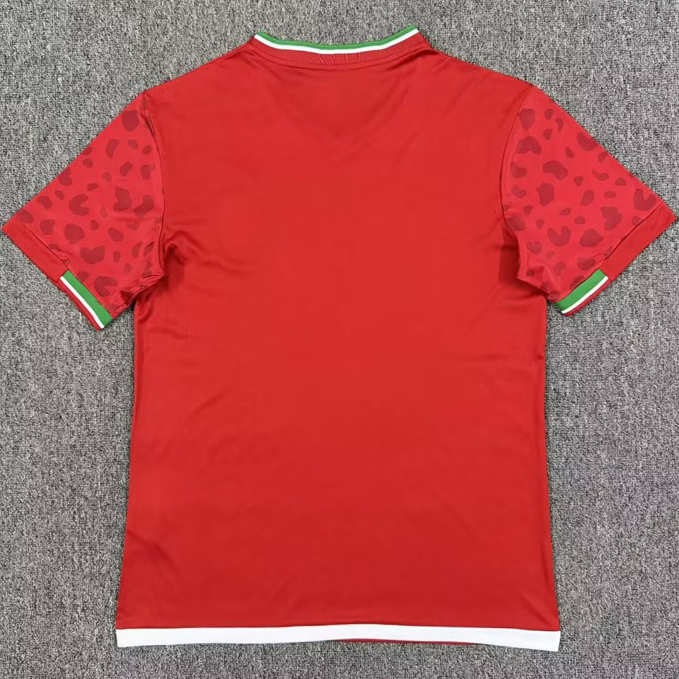 2026/27 Iran Away Red Fans Soccer Jersey Item NO.: 2152607 Back