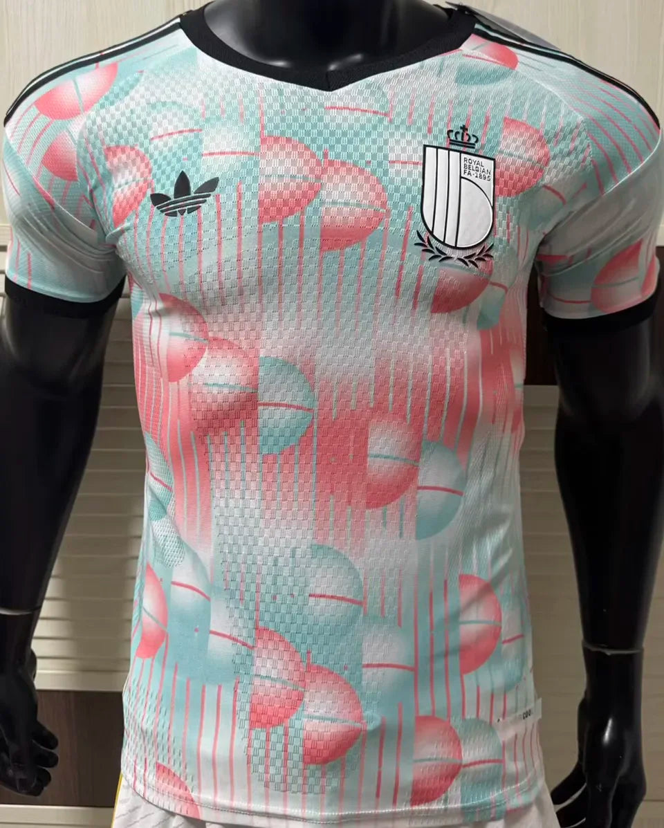 2026/27 Belgium Away Player Version Soccer Jersey Detail 2