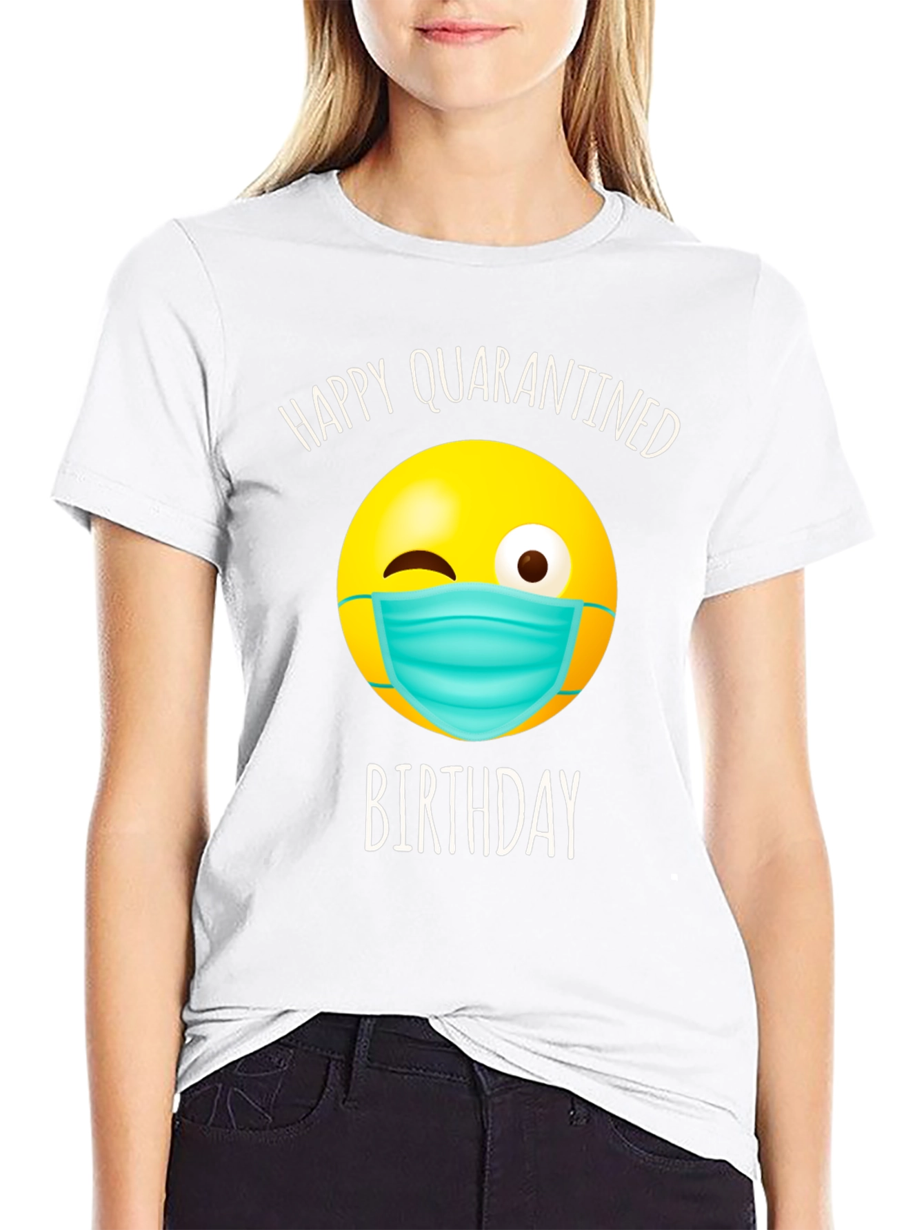 Quarantine Birthday T-Shirt - Novelty Graphic Tee