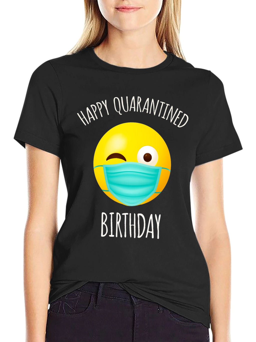 Quarantine Birthday T-Shirt - Novelty Graphic Tee