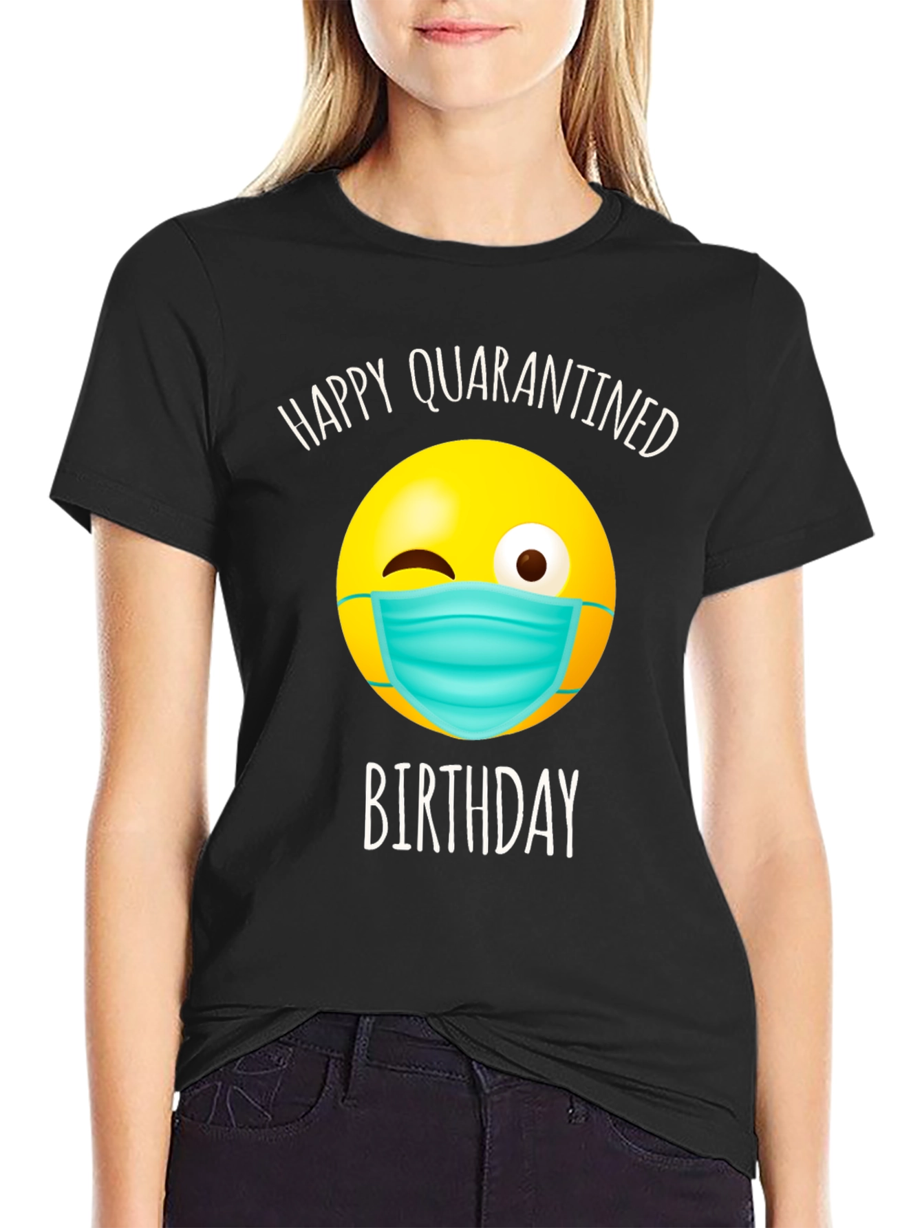 Quarantine Birthday T-Shirt - Novelty Graphic Tee