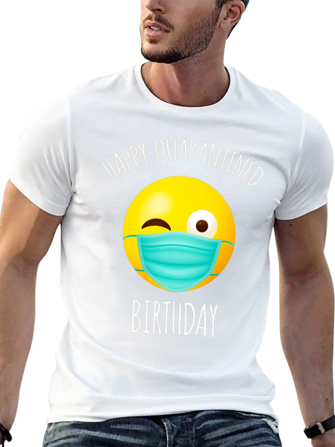 Quarantine Birthday T-Shirt - Novelty Graphic Tee